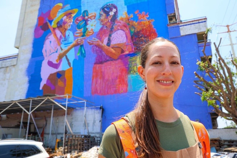 Este mural también refleja la evolución artística de Zuno, las nuevas técnicas y el estilo que ha adquirido. EL INFORMADOR / A. NAVARRO