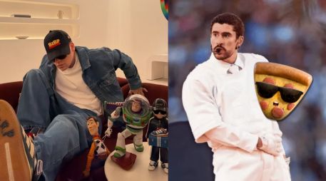 Los estudios de animación confirmaron oficialmente que Santa de Jardín y Pizza con Anteojos compartirán una escena clave dentro de la trama.  INSTAGRAM/bizarrap AFP/ARCHIVO