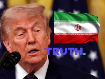 Esto escribio Trump en Truth Social respecto a las negociaciones con Irán y una supuesta suspensión de las mismas. EFE / ARCHIVO