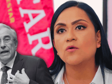 Al ser cuestionada sobre si Morena retiraría la militancia a quienes de los 10 señalados por Estados Unidos formen parte de las filas de Morena, Montiel Reyes afirmó que "va a ocurrir cuando tengamos las pruebas". EFE/SUN/ARCHIVO