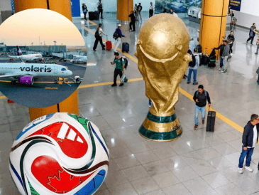 Las mejoras preparan a los aeropuertos para la llegada de millones de visitantes que vienen a la Copa del Mundo 2026. ESPECIAL / IG / @arptobj