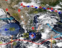 Las precipitaciones podrían generar inundaciones, deslaves y crecidas de ríos, mientras persiste el ambiente caluroso en varias regiones de México. ESPECIAL/ SMN.