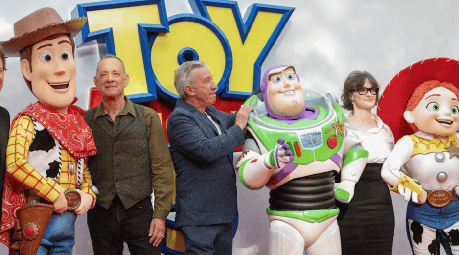 El mágico reencuentro de Woody y Buzz: 