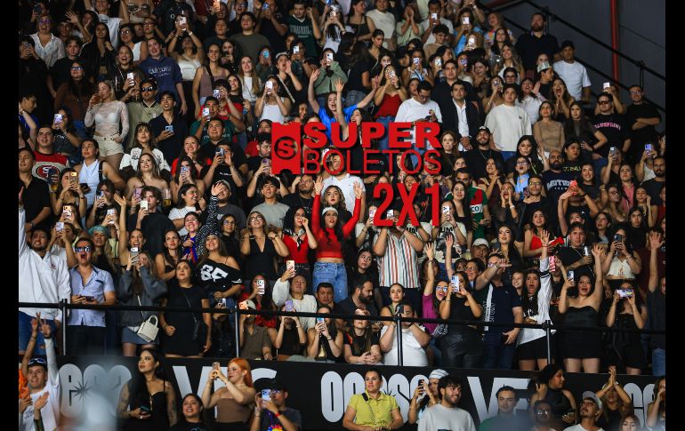 Estos cuatro conciertos de la Arena Guadalajara se encuentran al 2x1 solo por hoy, 3 de junio. EL INFORMADOR / ARCHIVO