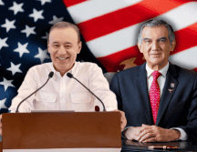 Ambos políticos de Morena han seguido ingresando con regularidad a territorio estadounidense como parte de un programa de cooperación con las autoridades. ESPECIAL/Gobierno de Sonora/Facebook @Américo Villarreal