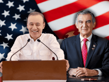 Ambos políticos de Morena han seguido ingresando con regularidad a territorio estadounidense como parte de un programa de cooperación con las autoridades. ESPECIAL/Gobierno de Sonora/Facebook @Américo Villarreal