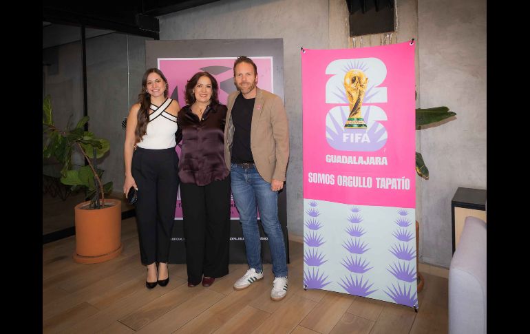 Montserrat Hidalgo, Olimpia Cabral y Andrés Labán. GENTE BIEN JALISCO / Revista del 5 de junio 2026