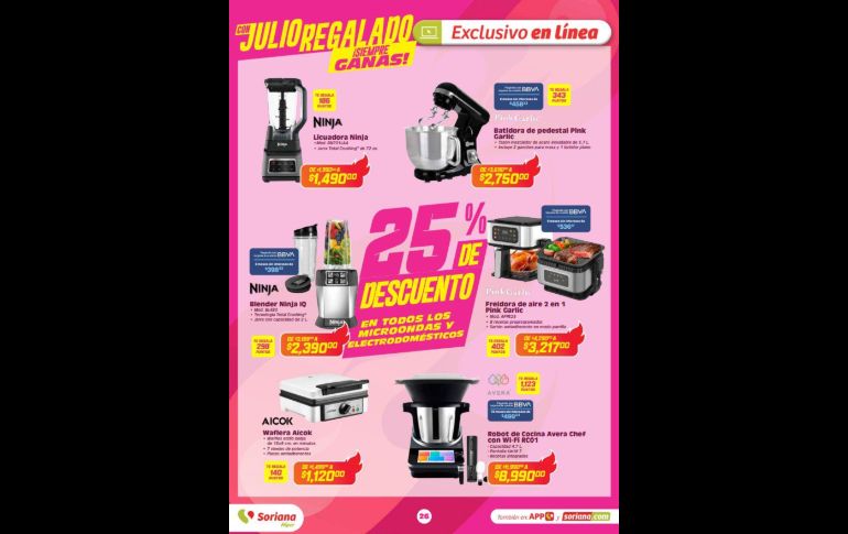 Folleto de ofertas relámpago con Julio Regalado para hoy y mañana 3 y 4 de junio. ESPECIAL