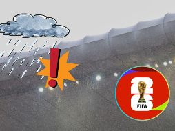 La FIFA habría determinado protocolos de actuación frente a los eventos meteorológicos durante el Mundial 2026. Imago7 / ARCHIVO