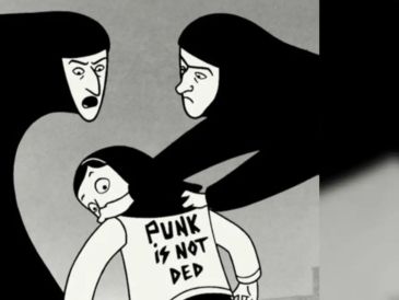 La historieta "Persépolis" narra el paso de la infancia a la adultez bajo el peso de la revolución islámica en Irán. ESPECIAL