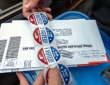 El voto por correo retrasa la entrega de los resultados finales del conteo y esto también irritó a Trup. EFE/ARCHIVO