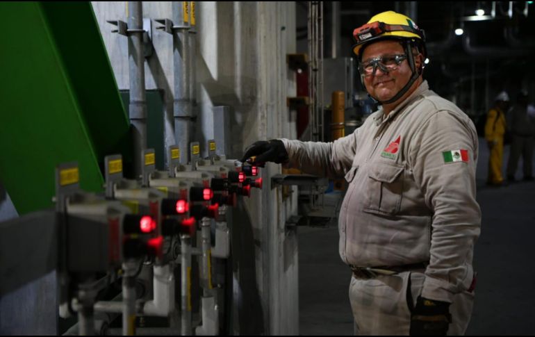 Carpio Fragoso aseguró que la recuperación de la petroquímica y de los fertilizantes nacionales representa un componente fundamental para fortalecer la seguridad alimentaria y la capacidad productiva del país. ESPECIAL/Pemex