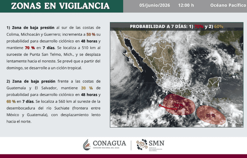 &nbsp;X / @conagua_clima