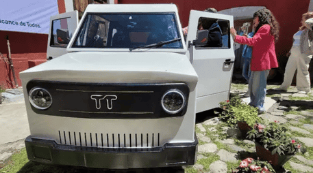 El vehículo es completamente hecho en México. ESPECIAL / AUTOS TT