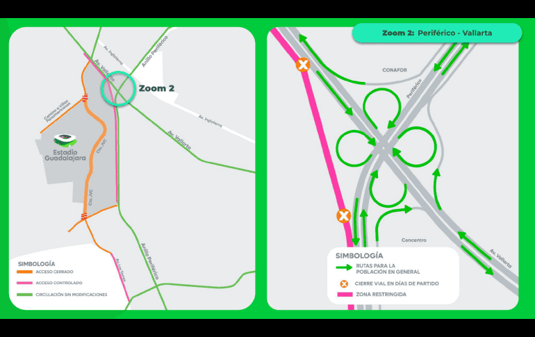 Zapopan presenta operativo vial para el Mundial 2026; estos son los cierres contemplados