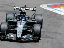 Antonelli cubrió los 3.337 metros del circuito urbano de Montecarlo en un minuto, 12 segundos y 720 milésimas. EFE/S. Nogier