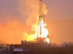 Pemex detalló que los fluidos y gases que emanan del Pozo Krem-1 son quemados de manera controlada. SUN/CAPTURA