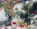 El temporal de lluvias persistirá en gran parte del país, mientras la onda de calor mantendrá temperaturas superiores a los 45 grados en algunas regiones. ESPECIAL/ SMN.