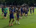 La selección de Corea del Sur realizó su primera práctica en Verde Valle ante cientos de aficionados y con la presencia de Heung-min Son. EL INFORMADOR/ L. ASCANIO.