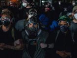 El centro de Delaney Hall, en la ciudad de Newark, concentró varias protestas debido a que los migrantes detenidos ahí han sido maltratados. EFE/O. Federova