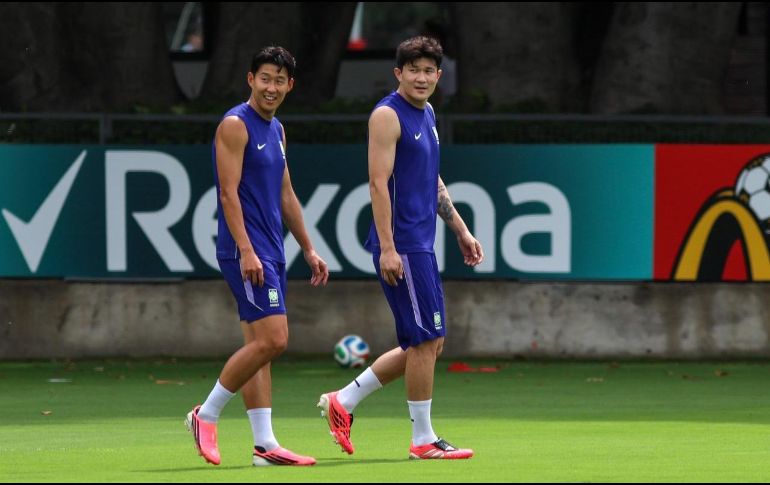 Son Heung-min, Kim Min-jae y Lee Kang-in despertaron la admiración de la afición tapatía. EL INFORMADOR/ A. NAVARRO.