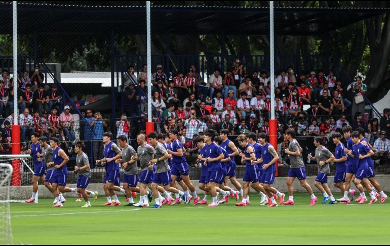 Son Heung-min, Kim Min-jae y Lee Kang-in despertaron la admiración de la afición tapatía. EL INFORMADOR/ A. NAVARRO.