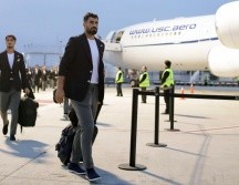 El contingente iraní arribó sobre las 5:00 horas local al Aeropuerto Internacional de Tijuana. EFE/J. Terríquez