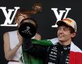 A pesar de las interrupciones, Antonelli mantuvo la primera posición hasta la bandera a cuadros. EFE/EPA/S. Nogier