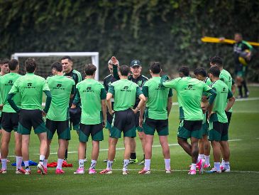 Este domingo, el equipo dirigido por Javier Aguirre trabajó a puerta cerrada en el Centro de Alto Rendimiento. IMAGO7.