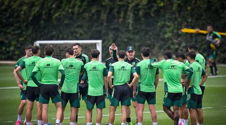 Este domingo, el equipo dirigido por Javier Aguirre trabajó a puerta cerrada en el Centro de Alto Rendimiento. IMAGO7.