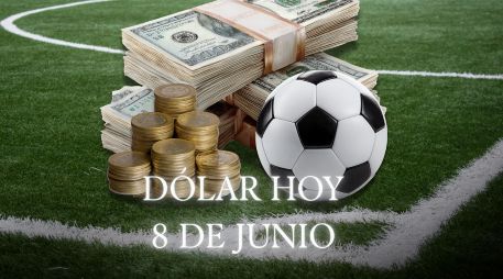La cotización muestra un fortalecimiento de la moneda mexicana frente al dólar durante las primeras horas de operación, y en el marco del arranque de la Copa del Mundo de futbol. ESPECIAL / CANVA