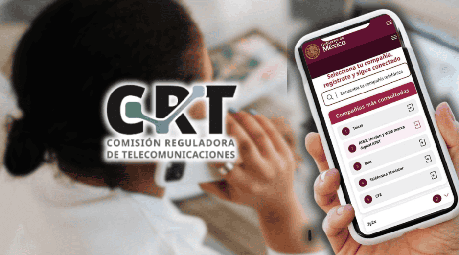 El registro de líneas celulares en México avanza hacia su fecha límite. ESPECIAL/CRT/Canva