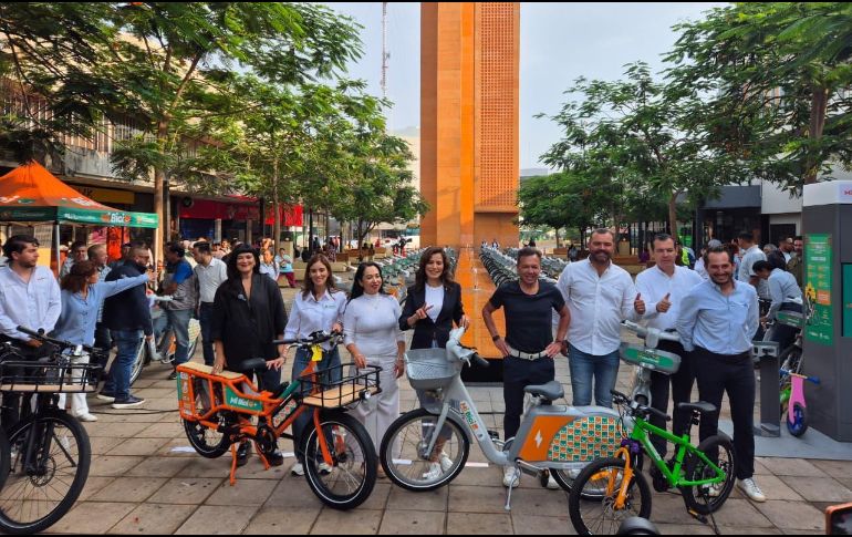 El Gobierno de Jalisco resaltó que las bicis eléctricas no sólo tienen más tecnología, sino que son más seguras. EL INFORMADOR/R. Bobadilla