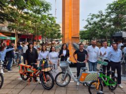 El Gobierno de Jalisco resaltó que las bicis eléctricas no sólo tienen más tecnología, sino que son más seguras. EL INFORMADOR/R. Bobadilla