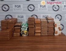 Fueron incautados 88 kilogramos de fentanilo. X / @GabSeguridadMX