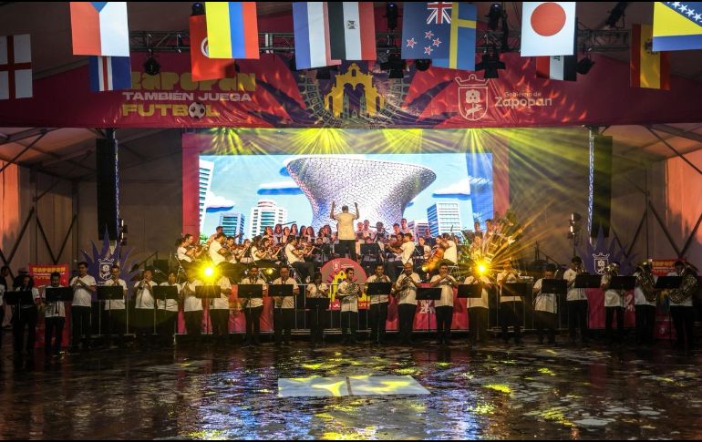 El Gobierno de Zapopan busca convertir el Public Viewing en el corazón de la fiesta mundialista, con capacidad para 3 mil personas y una amplia oferta gastronómica y artística. EL INFORMADOR/ A. NAVARRO.
