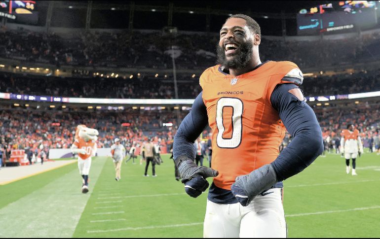Jonathon Cooper. El linebacker de Denver también podría enfrentar sanciones por parte de la Liga. AFP