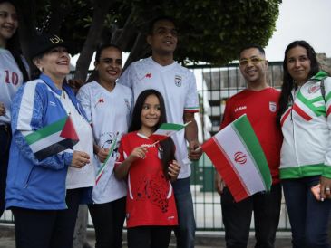 Irán jugará los tres partidos de la fase de grupos en Estados Unidos. EFE/J. Terríquez