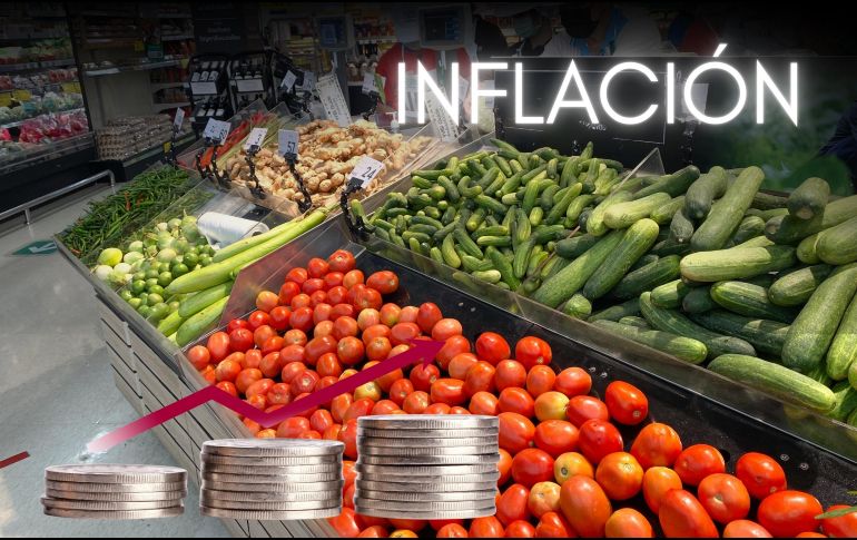 El resultado de la inflación fue mejor al esperado por especialistas, quienes proyectaban una moderación a 4.03%, luego del 4.45% registrado en abril pasado. ESPECIAL / CANVA