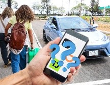 Para utilizar plataformas para transportarte desde el Aeropuerto de Guadalajara, deberás acreditar un viaje solicitado en una de estas tres aplicaciones. EL INFORMADOR / ARCHIVO