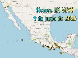 EN VIVO | Sismos en México | Martes 9 de junio. ESPECIAL / SSN