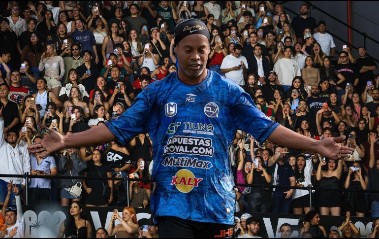El lanzamiento del album marca también el debut de Tu Música como sello discográfico internacional de Ronaldinho. EFE / EL INFORMADOR / ARCHIVO