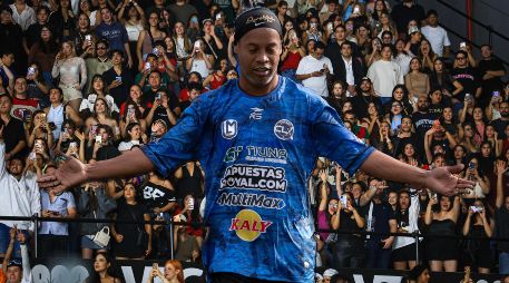 El lanzamiento del album marca también el debut de Tu Música como sello discográfico internacional de Ronaldinho. EFE / EL INFORMADOR / ARCHIVO