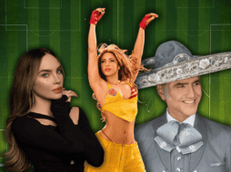 La alineación para la inauguración del Mundial 2026 en territorio mexicano destaca por una fuerte presencia de talento hispanohablante. ESPECIAL/Canva/Facebook @Shakira @Belinda @Alejandro Fernández