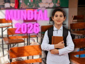 Conoce qué estados han confirmado suspensión de clases debido a la inauguración del Mundial de Futbol 2026. ESPECIAL/Canva