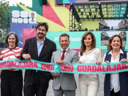 Autoridades realizaron un recorrido previo por la sede que transmitirá los partidos del torneo y contará con actividades para los asistentes. EL INFORMADOR/ A. NAVARRO.