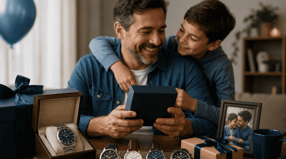 Este 21 de junio, un reloj puede convertirse en el detalle perfecto para celebrar a papá con un obsequio práctico, elegante y duradero, sin necesidad de gastar una fortuna. IA