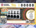El billete del Sorteo Mayor 4015 conmemoró el aniversario 200 del Poder Judicial del Estado de Querétaro. X/lotenal
