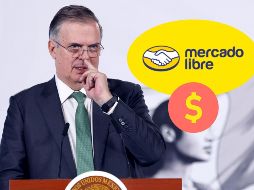 Ebrard explicó que la inversión forma parte del seguimiento que realiza el Gobierno de México a los proyectos estratégicos impulsados por la Presidenta. EFE / S. Gutiérrez / Mercado Libre