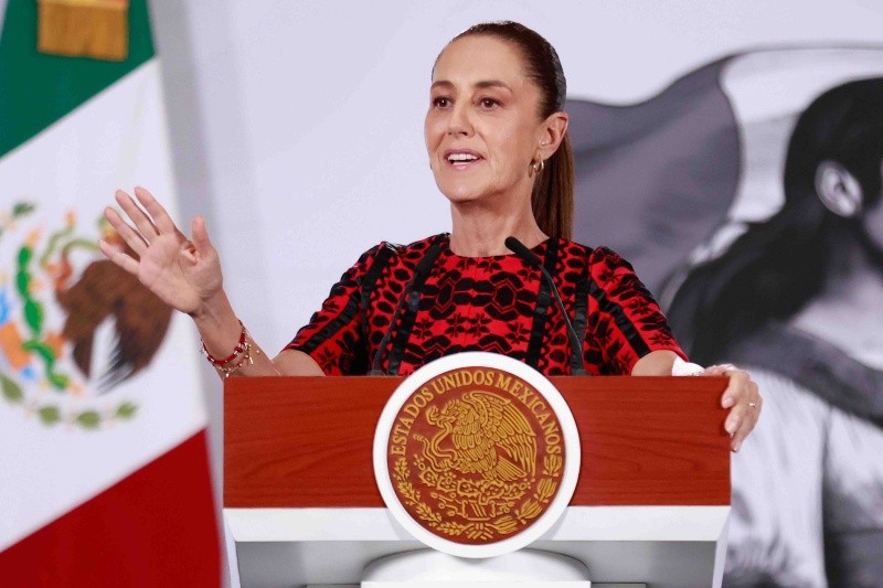 Sheinbaum celebra inversión en México y la deflación de mayo de 2026. SUN / D. Simón Sánchez
